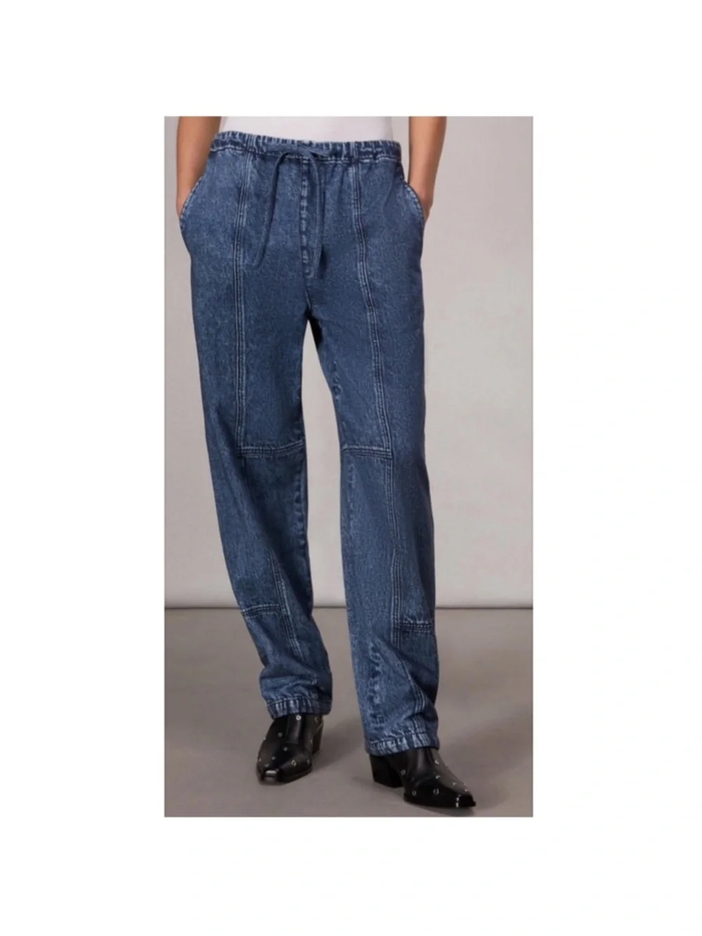 Rag & Bone Miramar Jordan Sweatpants Jordan Jogger Jeans Blue Small